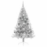 Sapin de Noël artificiel Argent 180 cm Acier 
