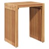 Set de Tables Gigognes 3 pcs en Bois Massif Teck 
