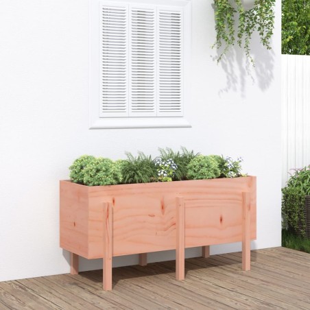 Lit surélevé de jardin 121x50x57 cm bois Douglas massif 
