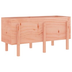 Lit surélevé de jardin 121x50x57 cm bois Douglas massif 