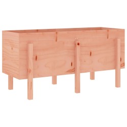 Lit surélevé de jardin 121x50x57 cm bois Douglas massif 