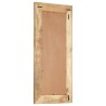 Miroir sculpté à la main 110x50x2,5 cm bois de manguier solide 
