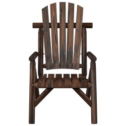 Chaise de jardin 68x86x103 cm bois massif d'épicéa 
