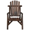Chaise de jardin 68x86x103 cm bois massif d'épicéa 