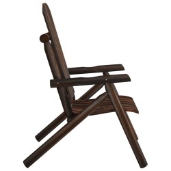 Chaise de jardin 68x86x103 cm bois massif d'épicéa 