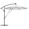 Parasol banane à mât déporté Couleur sable 294 x 294 x 248 cm 