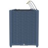 Jardinières de jardin 1 pc Gris 160 x 40 x 52 cm Plastique 