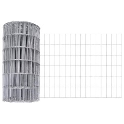 Clôture Euro 0.8x25 m Acier Galvanisé 