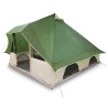 Tente Familiale Tipi Verte pour 8 Personnes, Imperméable 