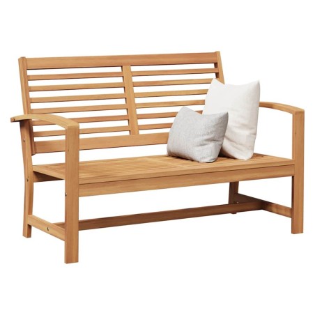 Banc de jardin Marron 110 x 64 x 76.5 cm Bois de teck massif 