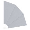 Écran de confidentialité pour balcon Gris 160 x 160 cm tissu 