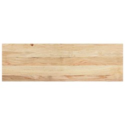 Marches d'escalier 4 pcs non traité 80x25x2cm bois chêne massif 