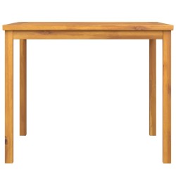 Table à manger de jardin 90x90x74 cm bois d'acacia solide 