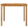 Table à manger de jardin 90x90x74 cm bois d'acacia solide 