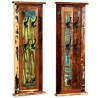 Porte-manteau 2 pcs Bois de récupération massif 38x100 cm 