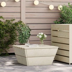 Table de jardin 60x60x30 cm Bois d'épicéa imprégné 