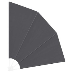 Écran de confidentialité pour balcon Noir 160 x 160 cm tissu 