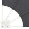 Écran de confidentialité pour balcon Noir 160 x 160 cm tissu 