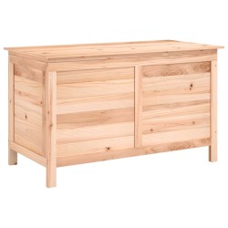 Boîte à coussins d'extérieur 99x50x56,5 cm bois de sapin massif 