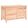 Boîte à coussins d'extérieur 99x50x56,5 cm bois de sapin massif 