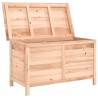 Boîte à coussins d'extérieur 99x50x56,5 cm bois de sapin massif 