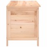 Boîte à coussins d'extérieur 99x50x56,5 cm bois de sapin massif 