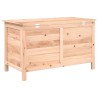 Boîte à coussins d'extérieur 99x50x56,5 cm bois de sapin massif 