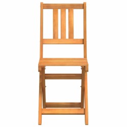 Chaises de jardin pliantes 4 pcs 36x46x86 cm Bois d'acacia massif 