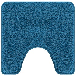 Ensemble de 2 tapis de bain bleu en polypropylène antidérapant 
