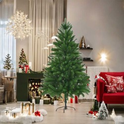 Arbre de Noël artificiel aiguilles réalistes 180 cm vert 