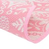 Tapis d'extérieur ARAKIL rose Ø160 cm PP 
