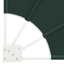Écran de confidentialité pour balcon Vert foncé 160 x 160 cm 