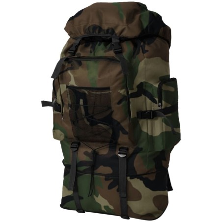 Sac à dos en style d'armée XXL 100 L camouflage 