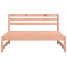 Canapé central de jardin 120x80 cm bois massif douglas 