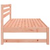 Canapé central de jardin 120x80 cm bois massif douglas 