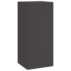 Supports de Plantes d'Extérieur Pillar 3 pcs Acier Noir 