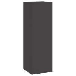 Supports de Plantes d'Extérieur Pillar 3 pcs Acier Noir 