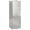 Supports de plantes d'extérieur Pilier 2 pcs 24x24x75 cm Acier inoxydable 