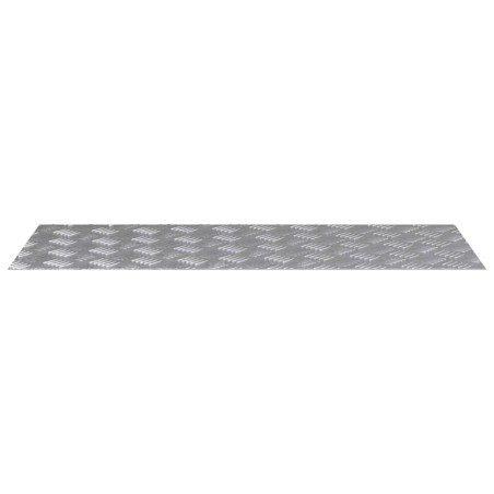 Plaques en aluminium antidérapantes à bande de maillage - 2 pcs - 100x40 cm 