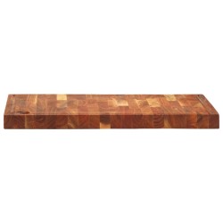 Planche à découper 42x30x4 cm bois d'acacia massif 