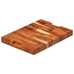 Planche à découper 42x30x4 cm bois d'acacia massif 