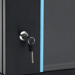 Coffret de réseau mural 12U 19" IP20 600x600x640 mm 