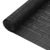 Filet brise-vue Noir 3,6x50 m PEHD 75 g/m²  