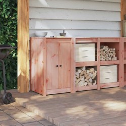 Portes de cuisine d'extérieur 50x9x82 cm en bois massif de douglas 
