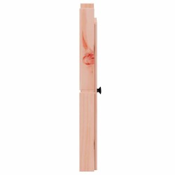 Portes de cuisine d'extérieur 50x9x82 cm en bois massif de douglas 