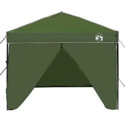 Tente à abri Vert 250 x 250 x 227 / 236 / 245 cm Tissu Oxford 