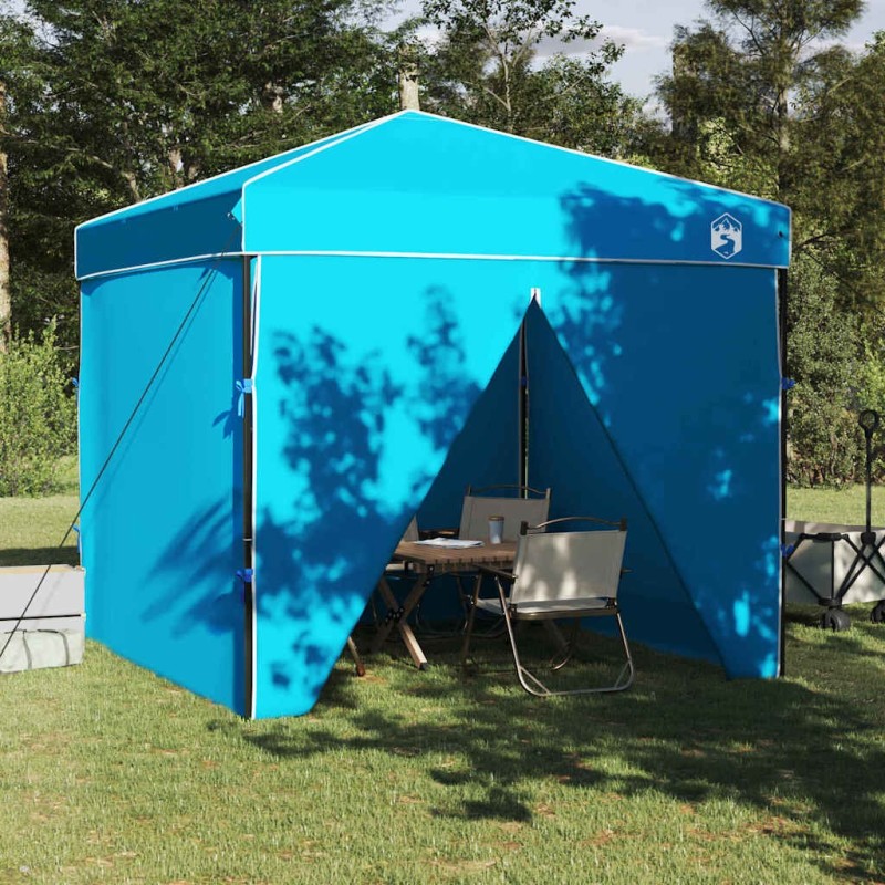 Tente à abri Bleu 250 x 250 x 227 / 236 / 245 cm Tissu Oxford 
