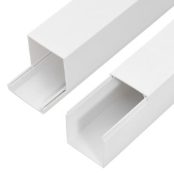 Goulotte de câble 150x50 mm 10 m PVC 