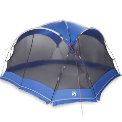 Tente Anti-Moustiques avec portes bleu pour 10 personnes, imperméable 
