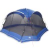 Tente Anti-Moustiques avec portes bleu pour 10 personnes, imperméable 
